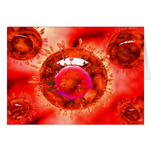 Gruppe des Virus H5N1 mit glasiger Ansicht 1