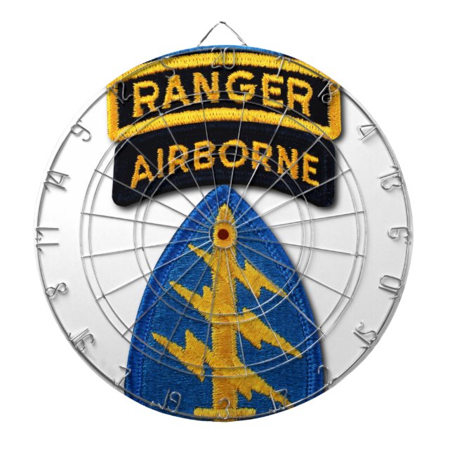 Gruppe "Grüne Berets SF SOF SFG SOC" Dartscheibe (vorne)