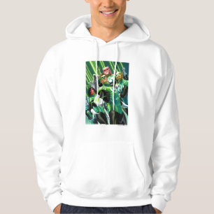 Gruppe grüne Laternen Hoodie
