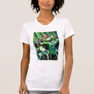Gruppe grüne Laternen T-Shirt