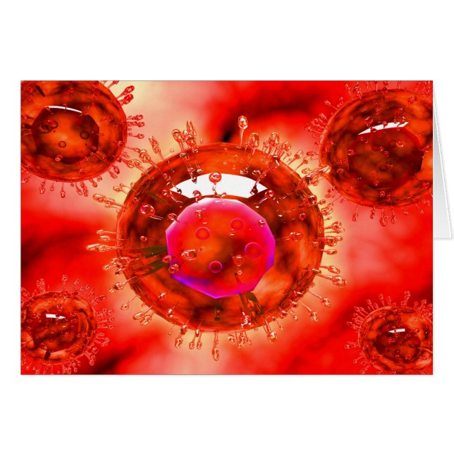 Gruppe H5N1-Virus mit Brillenansicht 1 (Vorderseite (Horizontal))