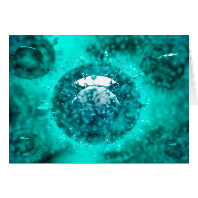 Gruppe H5N1-Virus mit Brillenansicht 2 (Vorderseite (Horizontal))