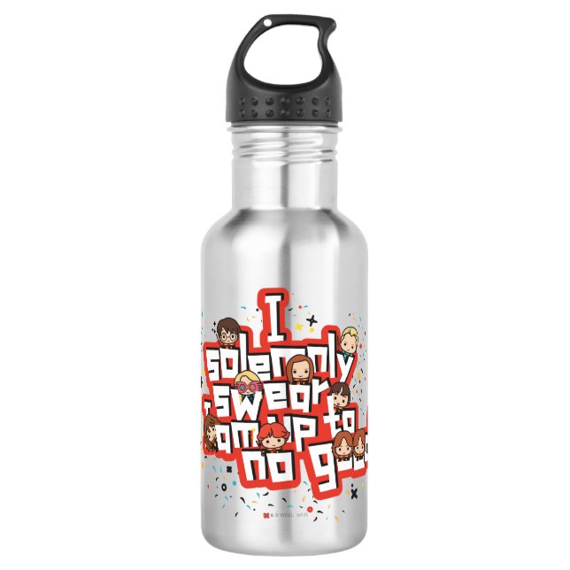 Gruppe "ICH VERSICHERE MICH SOLL, DASS ICH BIS ZU  Trinkflasche (Vorderseite)