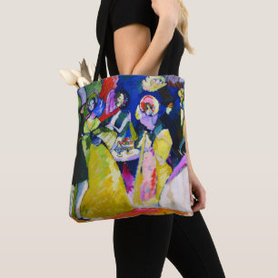Gruppe in Krinolinen von Wassily Kandinsky