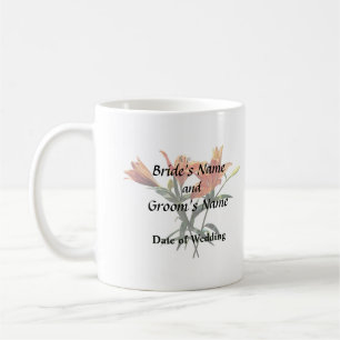 Gruppe Orange Lilies Kaffeetasse