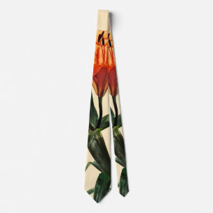 Gruppe Orange Lilies Krawatte
