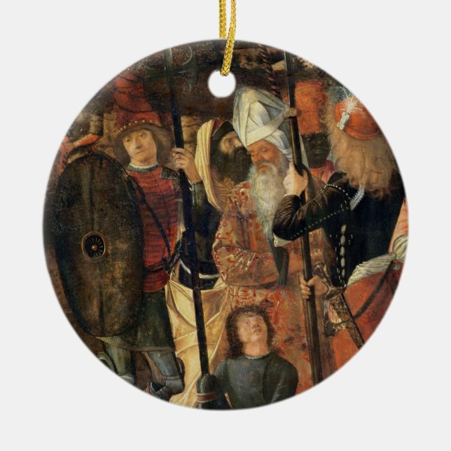 Gruppe Orientalen, Juden und Soldaten, 1493-95 (oi Keramikornament (Vorne)