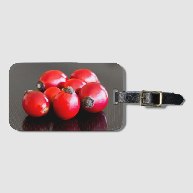 Gruppe reifer Birnenbeeren Gepäckanhänger (Vorderseite (Horizontal))