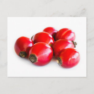 Gruppe reifer Birnenbeeren Postkarte