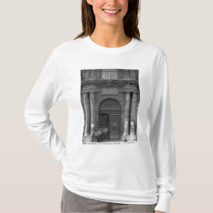 Gruppe Schüler, die das Hotel de Ville verlassen T-Shirt