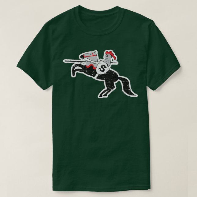 Gruppe Stab JG 26 Grunge Style T-Shirt (Design vorne)