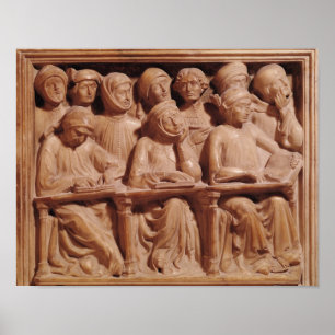 Gruppe Studenten vom Bologna Poster