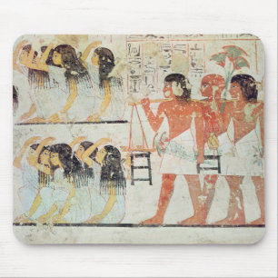 Gruppe Trauernde im Trauerzug Mousepad