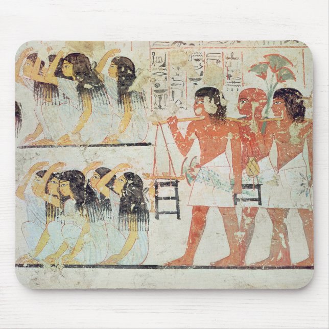 Gruppe Trauernde im Trauerzug Mousepad (Vorne)