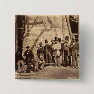 Gruppe Vorarbeiter, 1862 (Foto) Button
