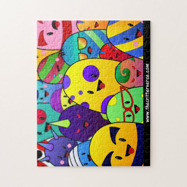 Gruppen-Foto-Puzzlespiel Puzzle (Vertikal)