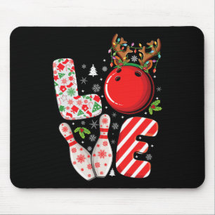 Gruppen-Matching Weihnachtsball und Buttone Christ Mousepad