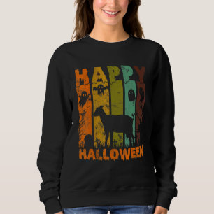Gruppen-Pyjamas passendes Halloween-Kostüm Retro G Sweatshirt