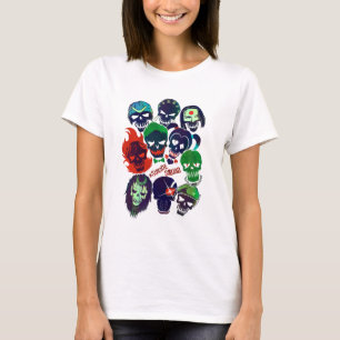 Gruppen-Wurf der Selbstmord-Gruppen- T-Shirt