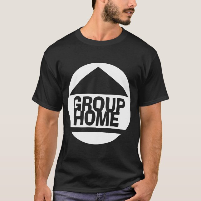 Gruppen-Zuhause-Gruppe Starr Grundlagen-goldene T-Shirt (Vorderseite)