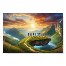 Gruppenabenteuer bei Sonnenaufgang - Landschaftlic