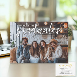 Gruppenfeier Abschluss 1 Bild mit mehreren Namen Einladung