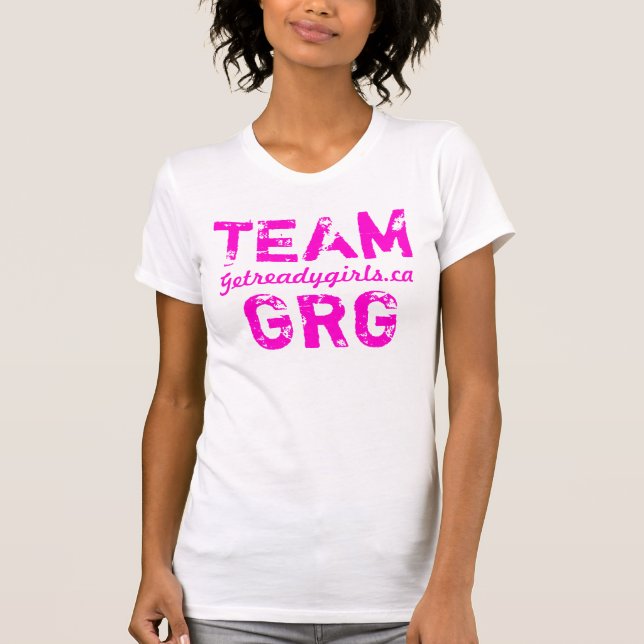 Gruppenoberteil des GRG-Racertanks T-Shirt (Vorderseite)