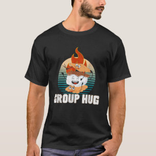 Gruppenumarmung - Gruppenumarmung für Camping T-Shirt