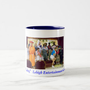 gruppieren Sie Schuss, "Scheinhochzeit" Lehigh Zweifarbige Tasse
