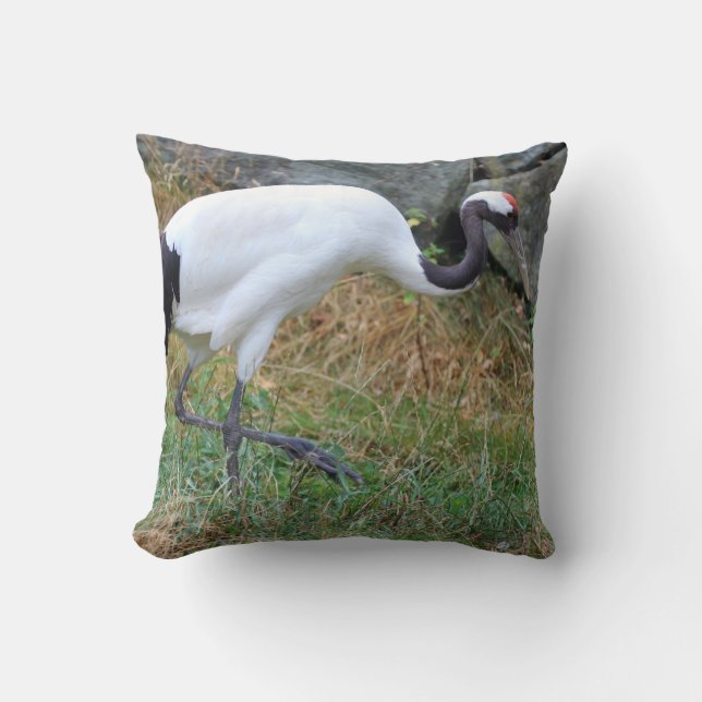 Grus japonensis kissen (Vorderseite)