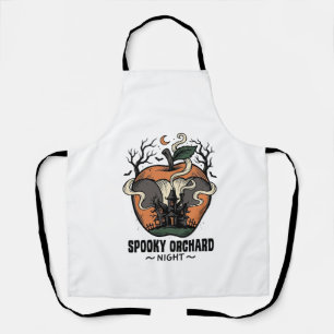 Grusel Apfel-Shirt Vintage Gruselige Obstgarten Na Schürze