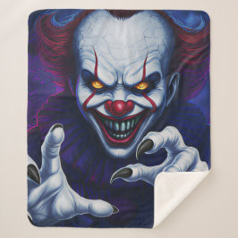 Grusel-Clown-Sherpa-Decke Sherpadecke