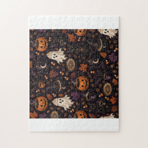 Grusel-Coffee-Cat-Café-Halloween-Puzzle Puzzle