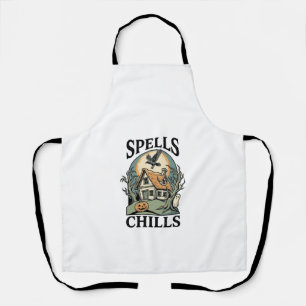 Grusel Cottage Halloween-Shirt für die gruselige S Schürze