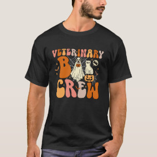 Grusel-Crew der tierärztlichen Praxis Halloween T-Shirt