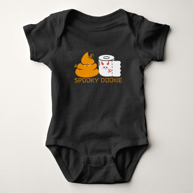 Grusel-Dookie Baby Strampler (Vorderseite)