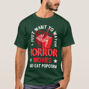Grusel Filme Halloween Horrorfilm Junge T-Shirt