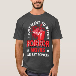Grusel-Filme Halloween-Schauder-Horrorfilm vintage T-Shirt