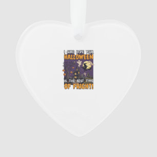 Grusel-Halloween-Haus-Hexe-Geist_1 Ornament