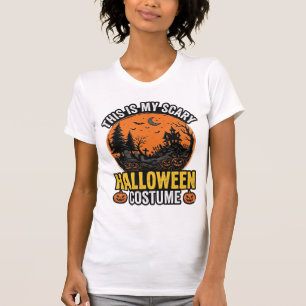 Grusel-Halloween-Kostüm Vintage T-Shirt