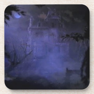 Grusel-Haus-Coaster Untersetzer