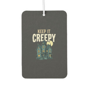 Grusel-Haus Halloween-Design_1 Autolufterfrischer