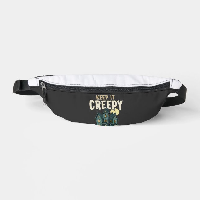 Grusel-Haus Halloween-Design_1 Bauchtasche (Vorderseite)