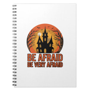 Grusel-Haus-Halloween-Design im Vintage-Stil_1 Notizblock