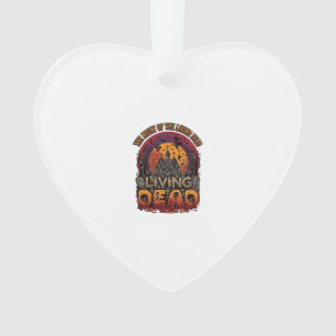 Grusel Haus Halloween Hexe Nacht Lebend Tote Skele Ornament