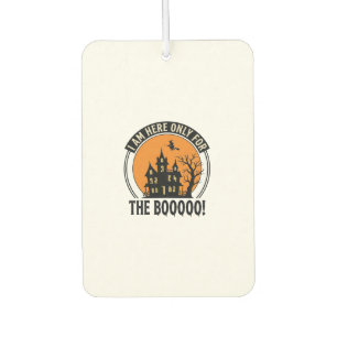 Grusel-Haus Halloween Lustiger Boo Vintage_1 Autolufterfrischer