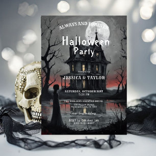 Grusel-Haus-Halloween-Party-Einladung Gothic Ma Einladung