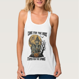 Grusel-Haus Halloween Vintage-Stich Spuk T Tank Top