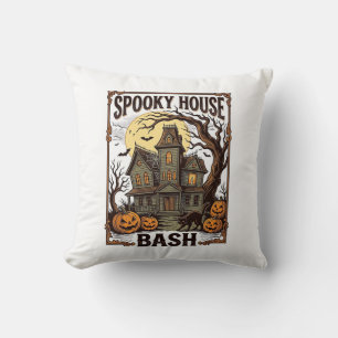 Grusel-Haus-Party Vintage-Stich Halloween-Dekorati Kissen