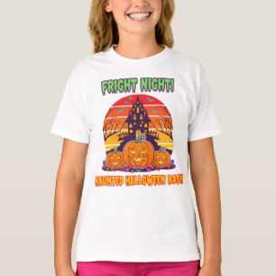 Grusel-Haus-Shirt Fright Night Halloween-Party T-Shirt